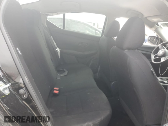 2025 Nissan Sentra S with VIN 3N1AB8BV4SY221733, listed as a Copart auction lot 47888115 with 6,100 mi miles and Salvage title. Bid and sale history available at DreamBid. Image 10.