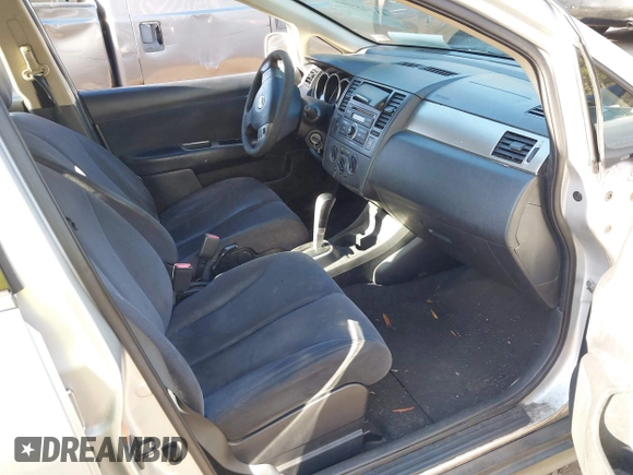 2008 Nissan Versa 1.8 S with VIN 3N1BC11EX8L404036, listed as a IAAI auction lot 41748990 with 170,394 mi miles. Bid and sale history available at carsss.com. Image 5.