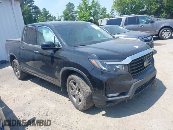2022 Honda Ridgeline RTL-E with VIN 5FPYK3F75NB020232, listed as a IAAI auction lot 42549034 with 40,209 mi miles and . Bid and sale history available at DreamBid. Image 1.