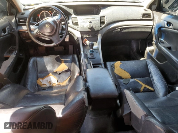 2009 Acura TSX with VIN JH4CU26679C010740, listed as a Copart auction lot 60935045 with 147,195 mi miles and Salvage title. Bid and sale history available at DreamBid. Image 8.