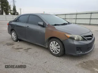 2011 Toyota Corolla L with VIN 2T1BU4EE7BC553066, listed as a Copart auction lot 47786315 with 172,528 mi miles and Salvage Title. Bid and sale history available at carsss.com. Image 4.