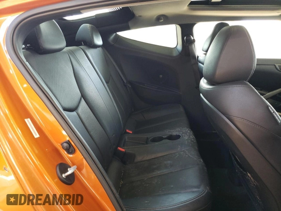 2013 Hyundai Veloster Turbo w/Black Int with VIN KMHTC6AE1DU095888, listed as a Copart auction lot 46693595 with 115,243 mi miles and Salvage Title. Bid and sale history available at carsss.com. Image 11.