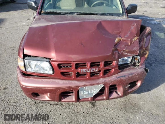 2002 Isuzu Rodeo S with VIN 4S2CK58W324325318, listed as a Copart auction lot 78851294 with 166,323 mi miles and Salvage Title. Bid and sale history available at DreamBid. Image 13.