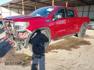 2021 GMC Sierra 1500 AT4 with VIN 3GTU9EET2MG381438, listed as a IAAI auction lot 41096535 with 72,463 mi miles. Bid and sale history available at carsss.com. Image 18.