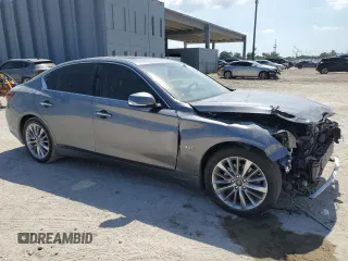 2020 Infiniti Q50 Luxe z VIN JN1EV7AP2LM203614, wystawiony jako Copart lot #57346785 z przebiegiem 62 659 mil mil oraz Nie do naprawy • Non repairable. Historia ofert i sprzedaży dostępna na DreamBid. Obrazek 4.