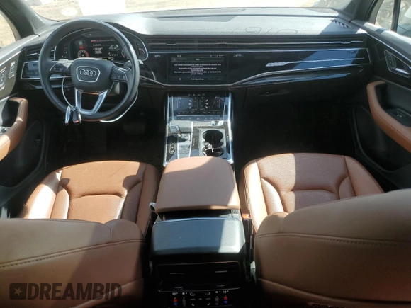 2023 Audi Q7 Premium Plus with VIN WA1LXBF74PD007183, listed as a Copart auction lot 47581045 with 10,786 mi miles and Salvage Title. Bid and sale history available at carsss.com. Image 8.
