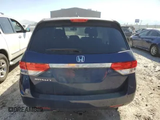 2014 Honda Odyssey EX-L with VIN 5FNRL5H66EB114159, listed as a Copart auction lot 52804175 with 205,234 mi miles and Salvage Title. Bid and sale history available at DreamBid. Image 6.