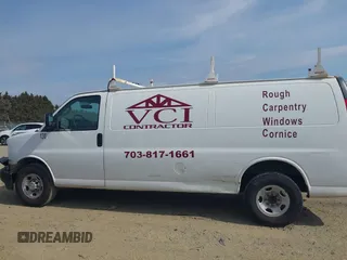 2017 Chevrolet Express Cargo Van with VIN 1GCZGHFG5H1349912, listed as a IAAI auction lot 41638800 with 126,262 mi miles. Bid and sale history available at carsss.com. Image 14.