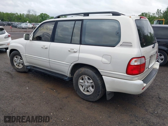 1998 Lexus LX 470 z VIN JT6HT00W9W0007768, wystawiony jako IAAI lot #42322883 z przebiegiem 227 546 mil mil oraz . Historia ofert i sprzedaży dostępna na DreamBid. Obrazek 3.