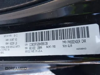 2011 Chrysler 200 S with VIN 1C3BC8FG2BN599139, listed as a IAAI auction lot 41401870 with 174,134 mi miles and . Bid and sale history available at DreamBid. Image 9.