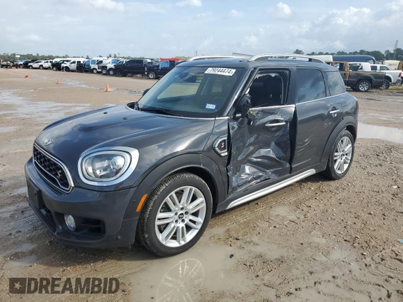 2018 MINI Countryman Cooper S with VIN WMZYT3C37J3E93292, listed as a Copart auction lot 79244474 with 31,582 mi miles and Salvage Title. Bid and sale history available at carsss.com. Image 1.