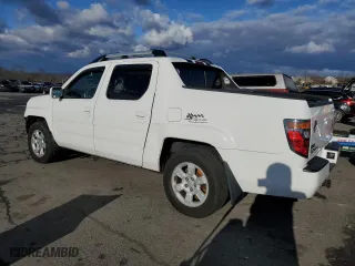 2006 Honda Ridgeline RTL with VIN 2HJYK165X6H537738, listed as a Copart auction lot 45662224 with 121,204 mi miles and Salvage Title. Bid and sale history available at carsss.com. Image 2.