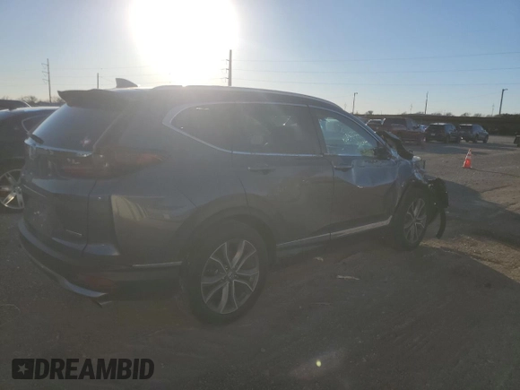 2021 Honda CR-V Touring with VIN 2HKRW1H94MH421372, listed as a Copart auction lot 86831334 with 53,693 mi miles and Salvage Title. Bid and sale history available at carsss.com. Image 3.
