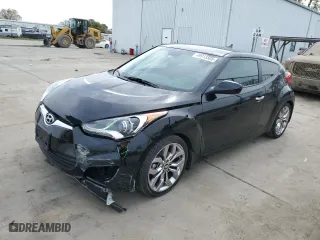 2015 Hyundai Veloster with VIN KMHTC6AD5FU219378, listed as a Copart auction lot 49913505 with 110,385 mi miles and Salvage Title. Bid and sale history available at carsss.com. Image 1.