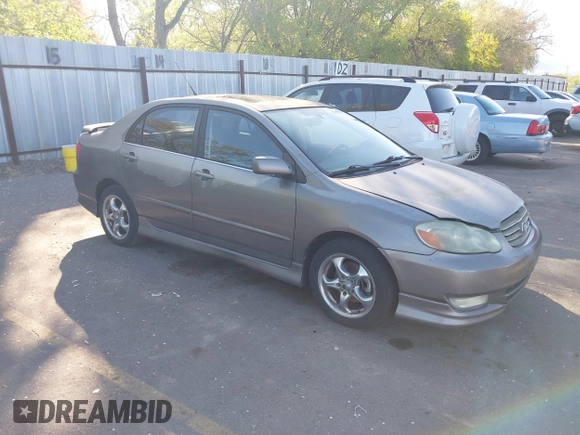 2003 Toyota Corolla CE with VIN 1NXBR32E33Z140240, listed as a IAAI auction lot 42185359 with 207,846 mi miles and . Bid and sale history available at DreamBid. Image 1.