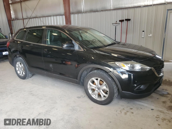 2014 Mazda CX-9 Touring with VIN JM3TB3CA3E0426891, listed as a Copart auction lot 51677635 with 163,764 mi miles and Non Repairable. Bid and sale history available at carsss.com. Image 4.