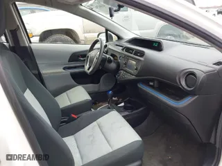 2013 Toyota Prius c One with VIN JTDKDTB30D1535707, listed as a IAAI auction lot 41447362 with 176,881 mi miles. Bid and sale history available at carsss.com. Image 5.