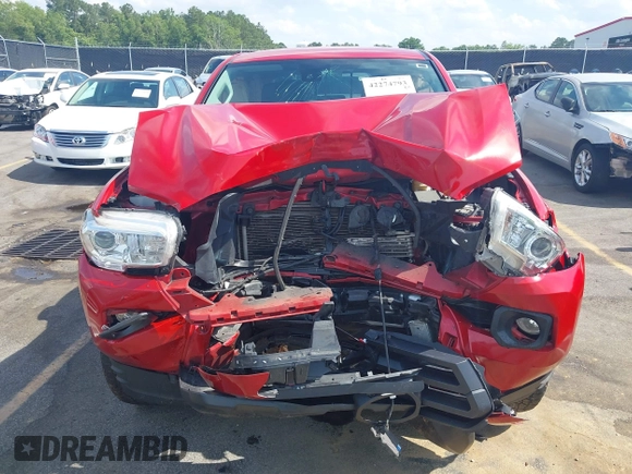 2020 Toyota Tacoma SR5 with VIN 3TMAZ5CN0LM125435, listed as a IAAI auction lot 42274793 with 91,460 mi miles and . Bid and sale history available at DreamBid. Image 12.