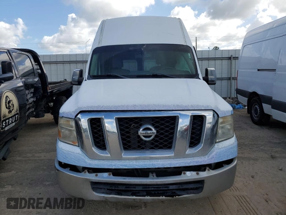 2012 Nissan NV SV with VIN 1N6BF0LY7CN100156, listed as a Copart auction lot 51868045 with Not provided miles and Salvage title. Bid and sale history available at DreamBid. Image 5.