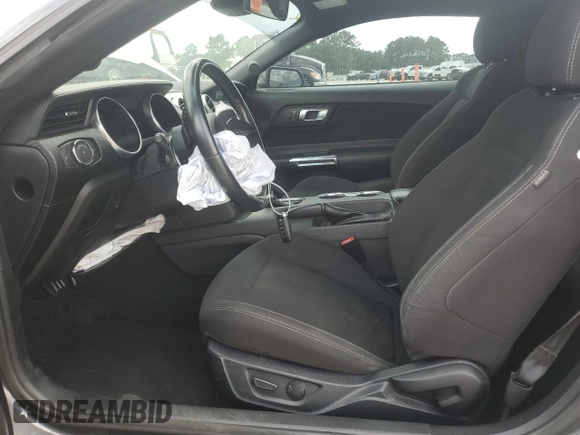 2021 Ford Mustang EcoBoost with VIN 1FA6P8TH2M5134769, listed as a Copart auction lot 58552635 with 100,030 mi miles and Salvage title. Bid and sale history available at DreamBid. Image 7.