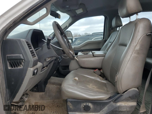 2018 Ford Super Duty F-250 SRW XL with VIN 1FT7W2B68JEB04718, listed as a Copart auction lot 89034645 with 276,292 mi miles and Salvage Title. Bid and sale history available at carsss.com. Image 7.