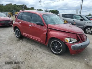 2001 Chrysler PT Cruiser with VIN 3C4FY4BB61T322834, listed as a Copart auction lot 71185164 with 182,733 mi miles and Salvage Title. Bid and sale history available at carsss.com. Image 4.