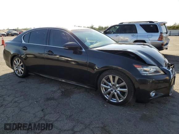 2015 Lexus GS 350 with VIN JTHBE1BL0FA009001, listed as a Copart auction lot 77624574 with 110,969 mi miles and Salvage Title. Bid and sale history available at DreamBid. Image 4.