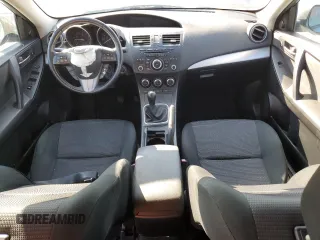 2013 Mazda 3 i Touring with VIN JM1BL1L84D1705732, listed as a Copart auction lot 80083554 with Not provided miles and Salvage title. Bid and sale history available at DreamBid. Image 8.