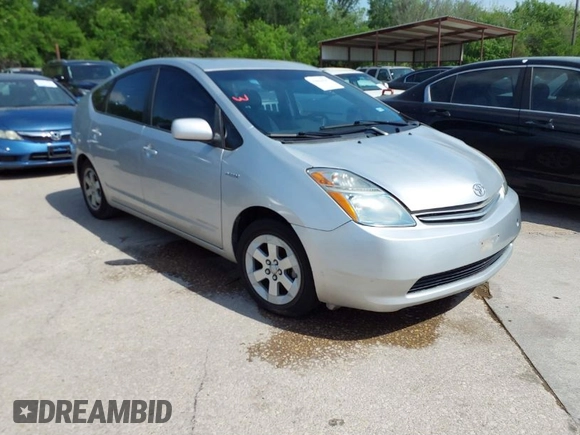 2007 Toyota Prius with VIN JTDKB20U477598709, listed as a IAAI auction lot 42062525 with Not Provided miles. Bid and sale history available at carsss.com. Image 1.