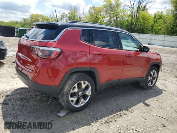 2019 Jeep Compass Limited с VIN 3C4NJDCB4KT723251, выставлен на аукционе Copart как лот 58082505 с пробегом 97 374 миль миль и Списание • Salvage title. История ставок и продаж доступна на DreamBid. Изображение 3.