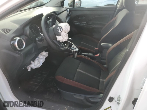 2023 Nissan Versa SR with VIN 3N1CN8FV0PL837945, listed as a Copart auction lot 87968695 with 22,007 mi miles and Salvage Title. Bid and sale history available at DreamBid. Image 7.
