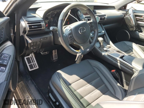 2021 Lexus RC with VIN JTHGZ5BC2M5023957, listed as a Copart auction lot 67286854 with 55,774 mi miles and Salvage Title. Bid and sale history available at carsss.com. Image 8.