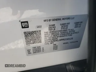 2023 GMC Yukon Denali Ultimate with VIN 1GKS2EKL0PR238125, listed as a Copart auction lot 68468064 with 32,697 mi miles and Salvage Title. Bid and sale history available at carsss.com. Image 13.