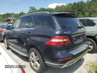 2012 Mercedes-Benz M 350 with VIN 4JGDA5HBXCA053168, listed as a Copart auction lot 57846505 with 93,793 mi miles and Salvage title. Bid and sale history available at DreamBid. Image 2.