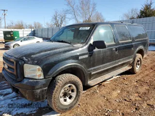 2005 Ford Excursion Limited with VIN 1FMNU43S15EB14027, listed as a Copart auction lot 45529795 with 285,689 mi miles and Salvage Title. Bid and sale history available at DreamBid. Image 1.