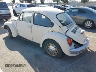 1974 Volkswagen Beetle with VIN 1142401102, listed as a Copart auction lot 87656295 with 40,458 mi miles and Salvage title. Bid and sale history available at DreamBid. Image 2.