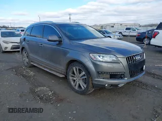 2012 Audi Q7 Premium Plus with VIN WA1LMAFE7CD001664, listed as a IAAI auction lot 41457361 with 136,500 mi miles and . Bid and sale history available at DreamBid. Image 1.