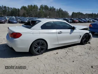 2015 BMW 4 Series 428i xDrive with VIN WBA3T1C5XFP820696, listed as a Copart auction lot 50209925 with 123,416 mi miles and Clean Title. Bid and sale history available at carsss.com. Image 3.