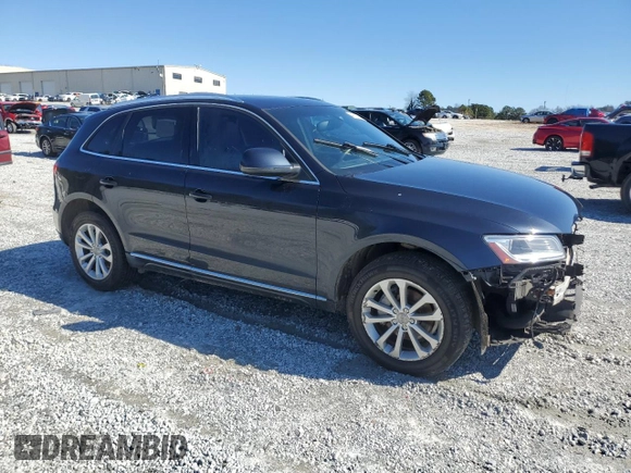 2014 Audi Q5 Premium Plus with VIN WA1LFAFP9EA032821, listed as a Copart auction lot 44739385 with 118,566 mi miles and Salvage title. Bid and sale history available at DreamBid. Image 4.