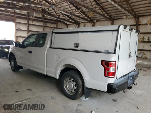 2018 Ford F-150 XL with VIN 1FTEX1CB7JKE81942, listed as a Copart auction lot 49666835 with 128,571 mi miles and Clean Title. Bid and sale history available at carsss.com. Image 2.