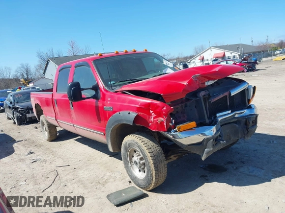 1999 Ford Super Duty F-250 XL with VIN 1FTNW21S5XED28172, listed as a IAAI auction lot 41887957 with 233,990 mi miles. Bid and sale history available at carsss.com. Image 13.