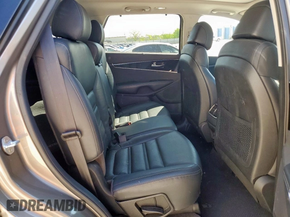 2017 Kia Sorento EX V6 with VIN 5XYPH4A53HG308066, listed as a Copart auction lot 52201395 with 119,910 mi miles and Salvage Title. Bid and sale history available at carsss.com. Image 11.