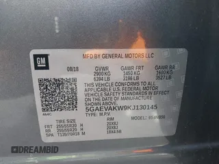 2019 Buick Enclave Essence with VIN 5GAEVAKW9KJ130145, listed as a IAAI auction lot 41928905 with 79,373 mi miles and . Bid and sale history available at carsss.com. Image 9.