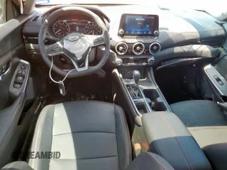 2024 Nissan Sentra SR with VIN 3N1AB8DV6RY284808, listed as a Copart auction lot 61108905 with 12,015 mi miles and Salvage title. Bid and sale history available at DreamBid. Image 8.