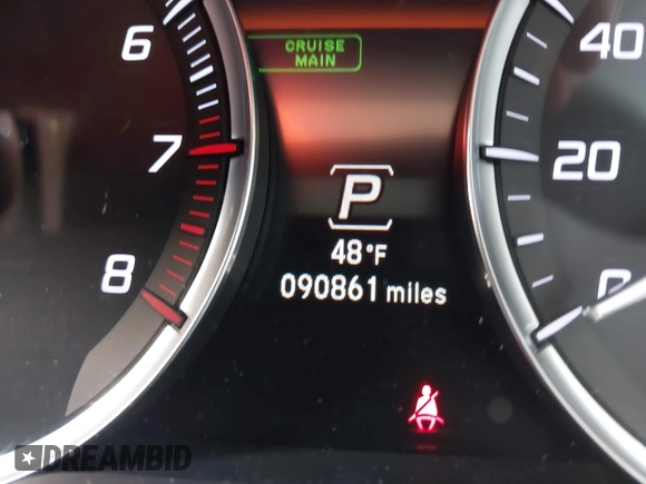 2016 Acura MDX with VIN 5FRYD3H25GB003842, listed as a IAAI auction lot 41337119 with 90,861 mi miles. Bid and sale history available at carsss.com. Image 15.
