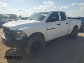 2012 Ram 1500 ST с VIN 1C6RD7FP5CS299610, выставлен на аукционе Copart как лот 58062745 с пробегом 230 945 миль миль и Списание • Salvage title. История ставок и продаж доступна на DreamBid. Изображение 1.