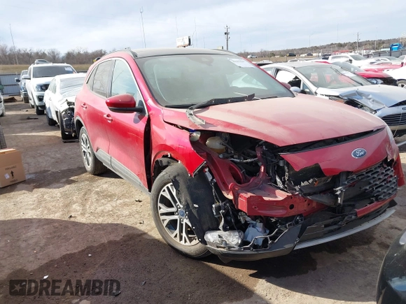 2021 Ford Escape SEL z VIN 1FMCU9H97MUA93909, wystawiony jako IAAI lot #41662567 z przebiegiem 52 327 mil mil oraz . Historia ofert i sprzedaży dostępna na DreamBid. Obrazek 1.