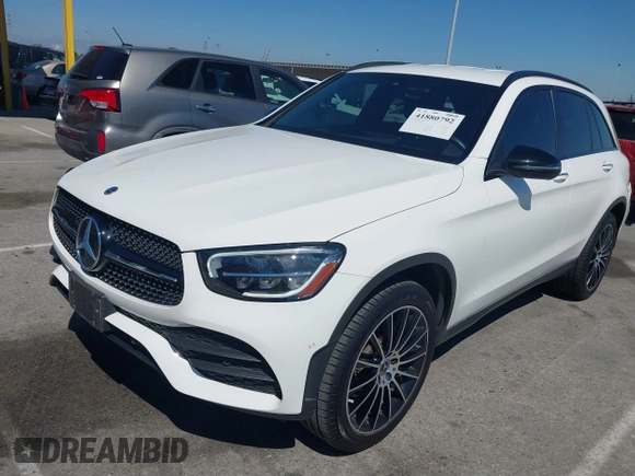 2021 Mercedes-Benz GLC 300 with VIN W1N0G8DB1MV306535, listed as a IAAI auction lot 41880792 with 86,796 mi miles and . Bid and sale history available at DreamBid. Image 17.