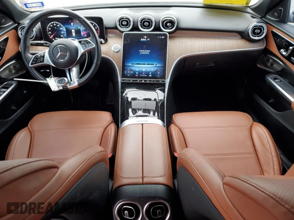 2022 Mercedes-Benz C 300 with VIN W1KAF4GB4NR020987, listed as a Copart auction lot 88933735 with 76,023 mi miles and Salvage Title. Bid and sale history available at DreamBid. Image 8.