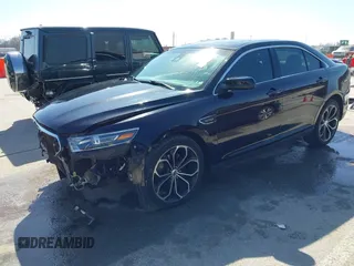 2017 Ford Taurus SHO with VIN 1FAHP2KT5HG103473, listed as a IAAI auction lot 41764499 with 58,436 mi miles and . Bid and sale history available at DreamBid. Image 2.